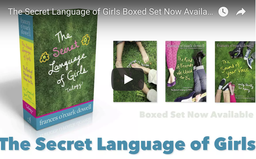 BOXED SET: The Secret Language of Girls Trilogy